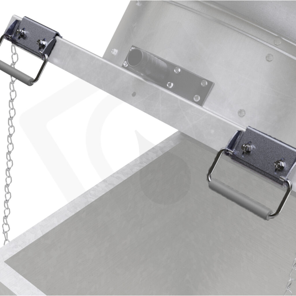 DRIPLOC exhaust fan safety lift handle