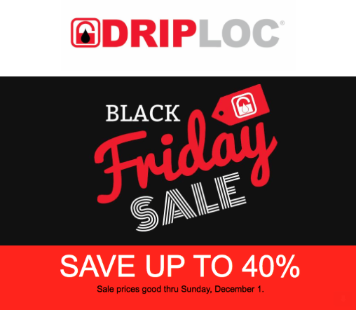 BLACK FRIDAY SALE – DRIPLOC MAGNETS & STINGER DUCT CLEANERS UP TO 40% OFF